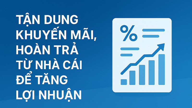 Tận Dụng Khuyến Mãi, Hoàn Trả Từ Nhà Cái Để Tăng Lợi Nhuận